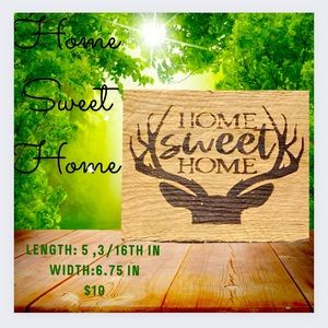 Home sweet home small piece